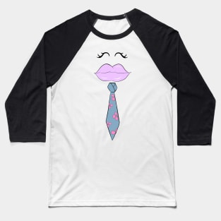 Girl Tie / Business Girl Baseball T-Shirt